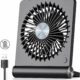 Koonie USB-C Desk Fan 5.7-Inch 3-Speed Personal Fan product image