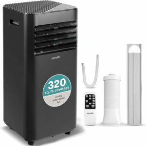 SereneLife 10,000 BTU Portable Air Conditioner product image
