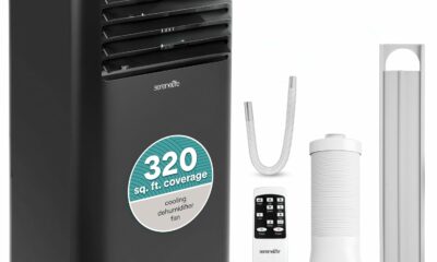SereneLife 10,000 BTU Portable Air Conditioner product image