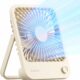 JISULIFE Portable Desk Fan 4500mAh Battery 4-Speed (Foldable) product image