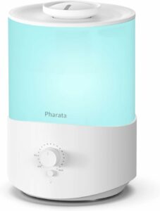 Pharata 2.5L Ultrasonic Humidifier with Diffuser