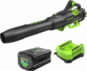 Greenworks 80V 770 CFM Cordless Leaf Blower with 4.0Ah Battery