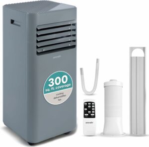 SereneLife 8000 BTU Portable Air Conditioner (3-in-1) product image