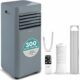 SereneLife 8000 BTU Portable Air Conditioner (3-in-1) product image