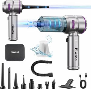 Piwosa Cordless Handheld Vacuum with Brushless Motor and LED Light product image