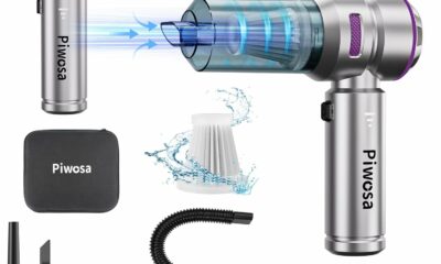 Piwosa Cordless Handheld Vacuum with Brushless Motor and LED Light product image