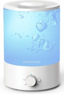 MEGAWISE Ultrasonic Humidifier 1-Gallon Cool Mist Air Vaporizer