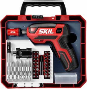 Skil SD5618-03 4V Cordless Screwdriver with 42-Piece Bit Set