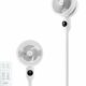 Candy Pedestal Fan with Remote, 8 Speeds, 90° Oscillation, 12H Timer product image
