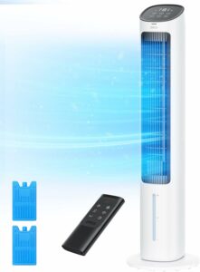 Dreo Evaporative Air Cooler with 80° Oscillation and Ice Packs