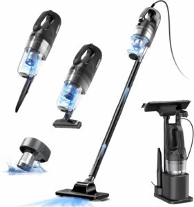 SOWTECH Cordless Stick Vacuum 6-in-1 Lightweight with Handheld Vac