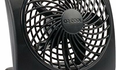 O2COOL Treva 5-Inch Battery-Powered Portable Fan product image