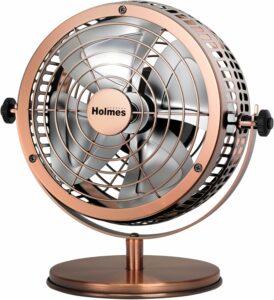 HOLMES Heritage 6-Inch Table Fan, 2 Speeds, Adjustable Tilt product image