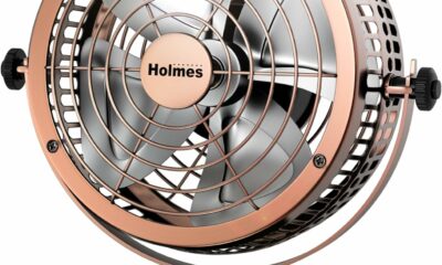 HOLMES Heritage 6-Inch Table Fan, 2 Speeds, Adjustable Tilt product image