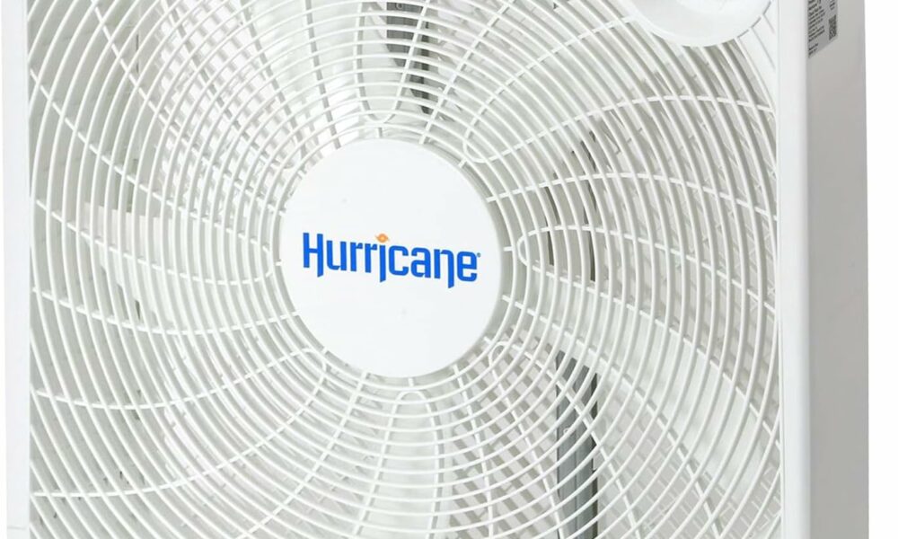 Hurricane Classic 20-Inch Box Fan 2400 CFM (White) product image
