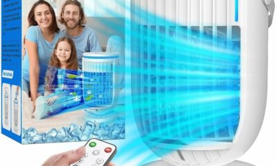 JYew Portable Air Conditioner with 4-in-1 Humidifier & 120° Rotation product image