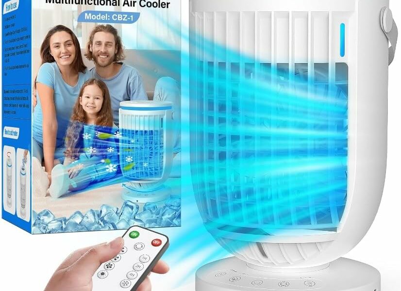 JYew Portable Air Conditioner with 4-in-1 Humidifier & 120° Rotation product image