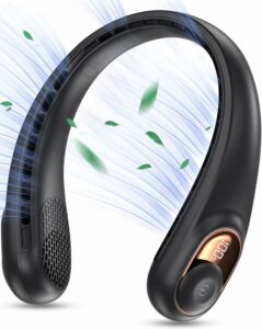 KIDEE Neck Fan, Portable Bladeless 4000mAh Wearable Fan product image