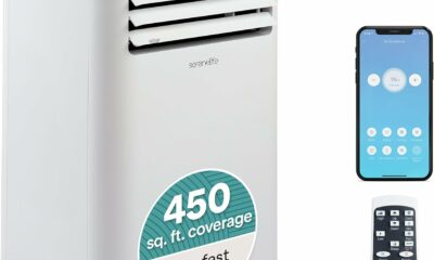 SereneLife Portable Air Conditioner 10,000 BTU with Wi-Fi product image