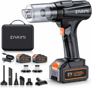 ZARIMI 50,000Pa Cordless Handheld Vacuum (2-Battery)