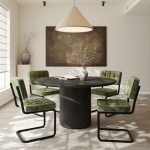 HaufChox D14 Cantilevered Dining Chairs (Set of 4)