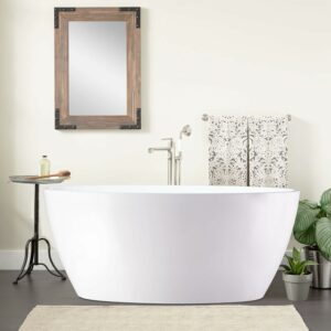 Vanity Art VA6834-M 59-Inch Freestanding Bathtub (Acrylic)