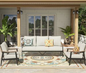NATURAL EXPRESSIONS 5-Piece Patio Furniture Set with Loveseat