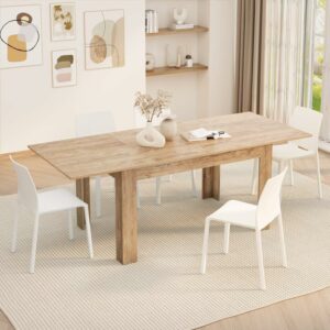 Mobili Fiver Extendable Dining Table 55.1 to 86.6-Inch