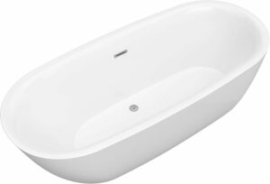 ANZZI FT-AZ401 67-Inch Acrylic Freestanding Bathtub