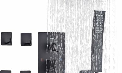GBPUSD Shower System with 8-Inch Rain Shower Head and Handheld Sprayer product image