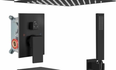 Midanya Tub Shower System with Rainfall Shower Head and Handheld Spray product image