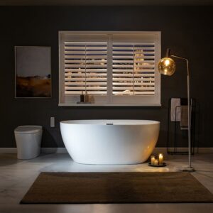 WOODBRIDGE BTA1518 59-Inch Acrylic Freestanding Bathtub