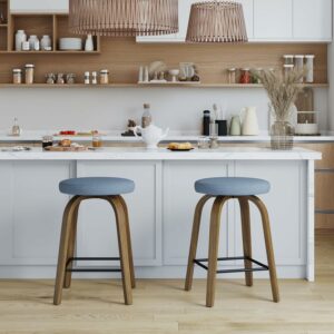 AILUNWALL 26-Inch Counter Stools (Set of 2)