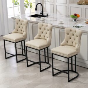 UVV Counter Height Bar Stools (Set of 3)