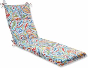 Pillow Perfect Split Back Chaise Lounge Cushion 72.5-Inch
