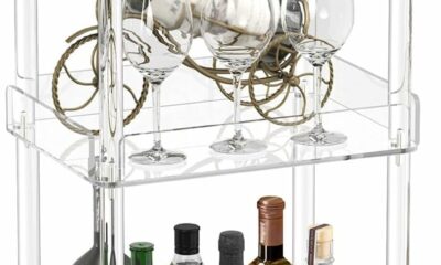 HMYHUM 3-Tier Rolling Serving Cart 34.2-Inch product image
