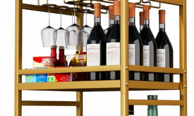 Soywey 3-Tier Bar Cart with Wheels product image