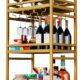 Soywey 3-Tier Bar Cart with Wheels product image