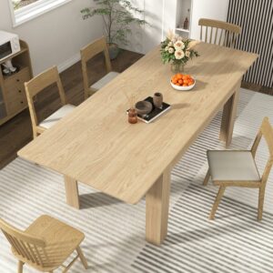 Fingertip WD 59-86-Inch Extendable Dining Table