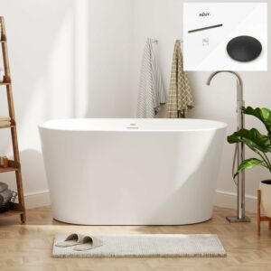 FerdY Shangri-La 47-Inch Acrylic Freestanding Bathtub