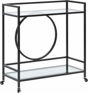 Sauder International Lux Bar Cart