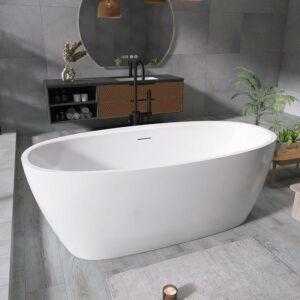 ADECAB 67-Inch Acrylic Freestanding Bathtub (UPC Certified)
