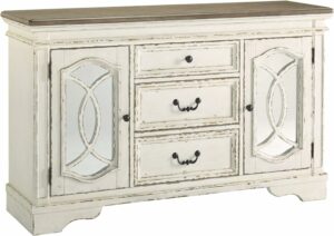 Signature Design by Ashley Realyn Buffet Cabinet (French Country)