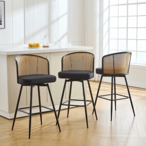 Bekrvio 26-Inch Counter Stools (Set of 3)