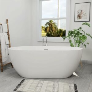 Mokleba 11672-65" Acrylic Freestanding Bathtub