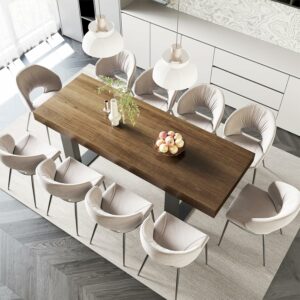 STHOUYN Extendable Dining Table 70.9" to 86.6" Rectangular