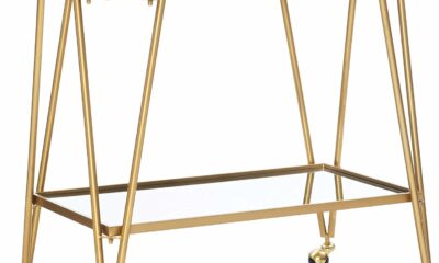 Linon Gina Mid-Century Bar Cart product image