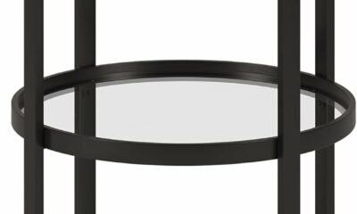 Henn&Hart 21-Inch Round Bar Cart product image
