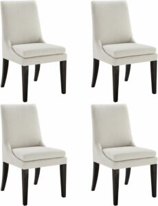 KISLOT Performance Fabric Dining Chairs (Set of 4)