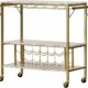 South Shore Maliza Bar Cart with Wine Glass Rack product image